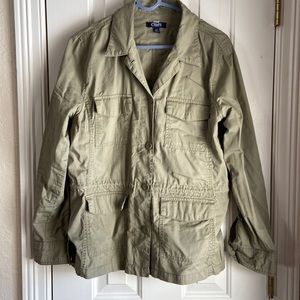 Chaps Cinch Waist Jacket